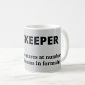 Accounting Hero Definition Mug コーヒーマグカップ (正面右)