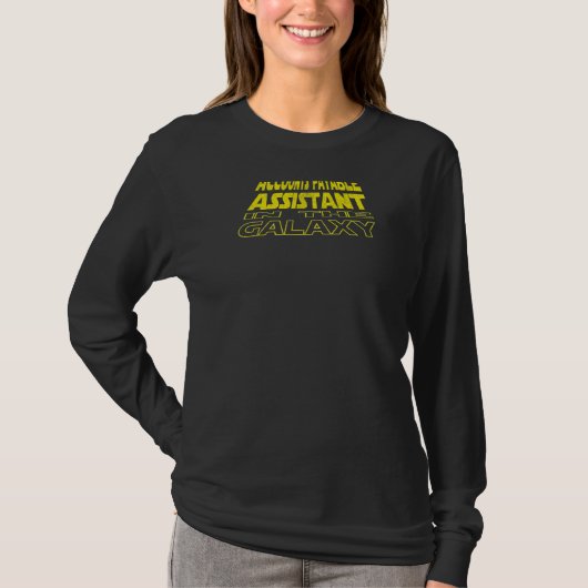 Accounts Payable Assistant  Space Backside Tシャツ (正面)