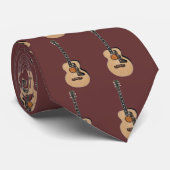 Accousticのギターの人のタイ ネクタイ (ロール)