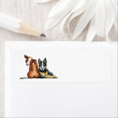 ACDと茶色の牛 ラベル (インサイチュ)