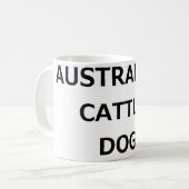 ACDの名前 コーヒーマグカップ (正面左)