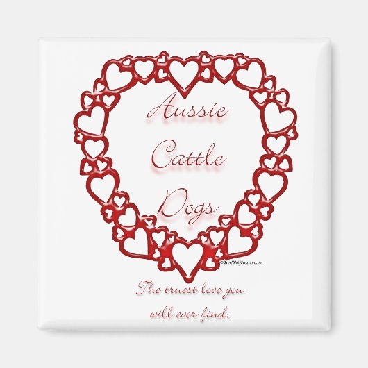 ACDの真の愛 マグネット (正面)