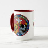 ACD: 速度、敏捷、決定、知性 マグカップ (正面左)