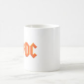 ACDC音楽バンド コーヒーマグカップ (中央)