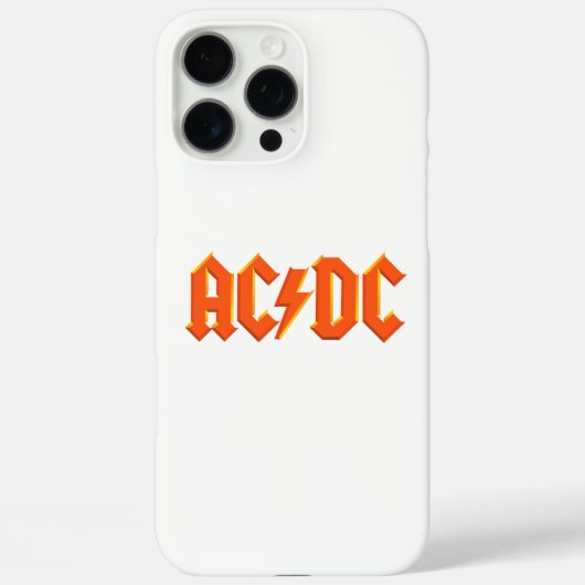 ACDC音楽バンド Case-Mate iPhoneケース (裏面)
