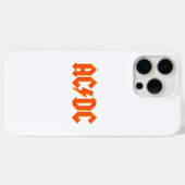 ACDC音楽バンド Case-Mate iPhoneケース (裏面 (横))