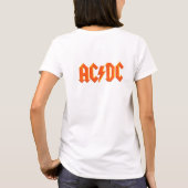 ACDC音楽バンド Tシャツ (裏面)