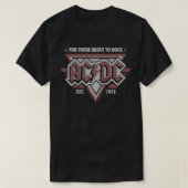 ACDC – テスト Tシャツ (デザイン正面)