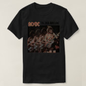 ACDC '74 Jailbreak EPアートワーク Tシャツ (デザイン正面)