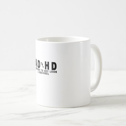 ACDC ADHDのハイウェーのちょっと一見リス! ティーMN.p コーヒーマグカップ (正面右)