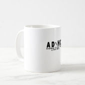 ACDC ADHDのハイウェーのちょっと一見リス! ティーMN.p コーヒーマグカップ (正面左)