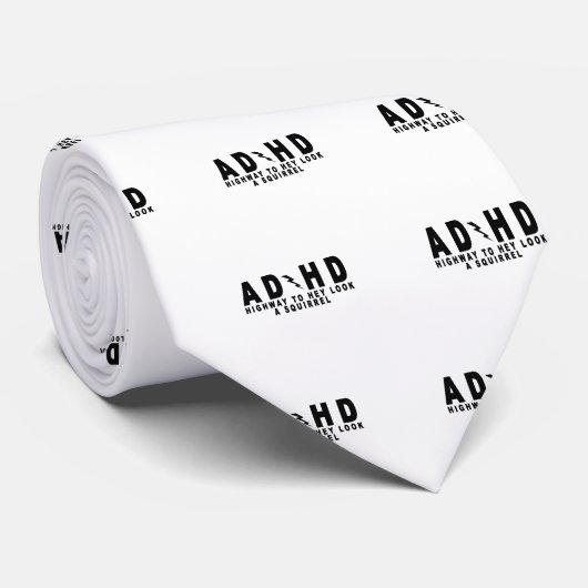 ACDC ADHDのハイウェーのちょっと一見リス! ティーMN.p ネクタイ (ロール)