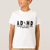ACDC ADHDのハイウェーのちょっと一見リス! ティーMN.p Tシャツ (正面)