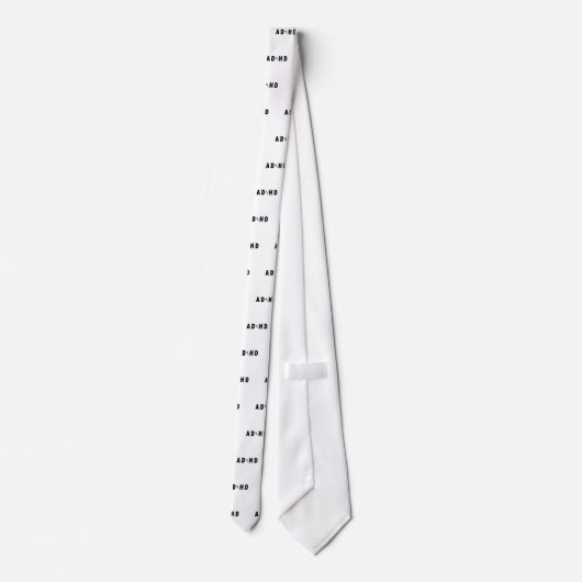ACDC ADHDのハイウェーのちょっと一見リス! tee.png ネクタイ (裏面)