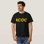 ACDC DEATH METAL MUSIC BAND FANS LOVERS Tシャツ (正面フル)