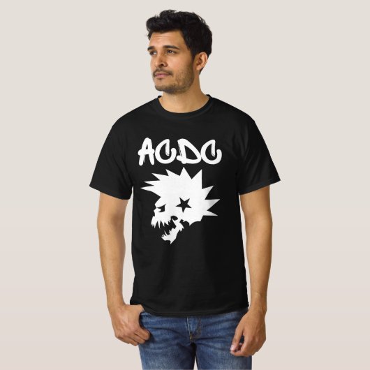 ACDC Tシャツ (正面フル)