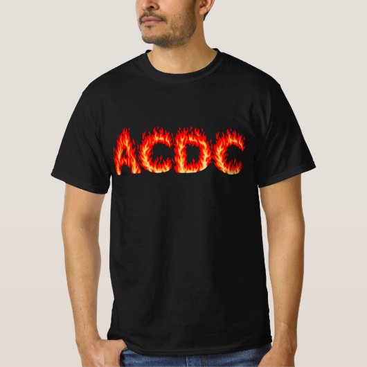 ACDC Tシャツ (正面)