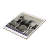 ACDHAの銀製のレース記念日のタイル タイル (側面)