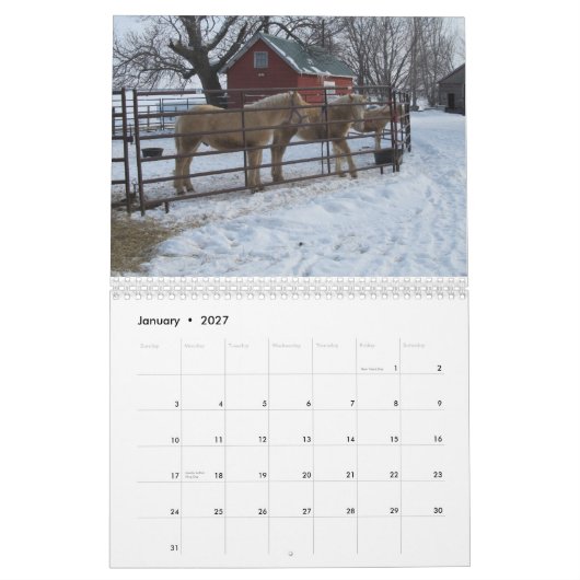 ACDHA 2015のカレンダー カレンダー (1月 2027)