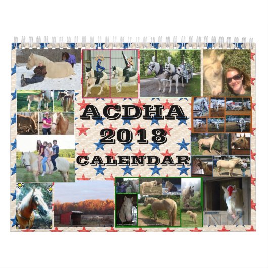ACDHA 2018のカレンダー カレンダー (カバー)