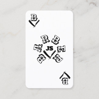 Aceカード理容師スタイル 名刺