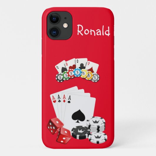 AceカードIphoneケース Case-Mate iPhoneケース (裏面)