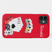 AceカードIphoneケース Case-Mate iPhoneケース (裏面(横))