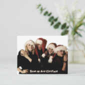 Aceクリスマスポストカードを持っている シーズンポストカード (スタンド正面)