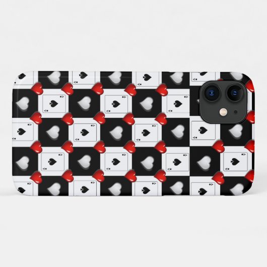 AceスペードIphoneケース Case-Mate iPhoneケース (裏面(横))