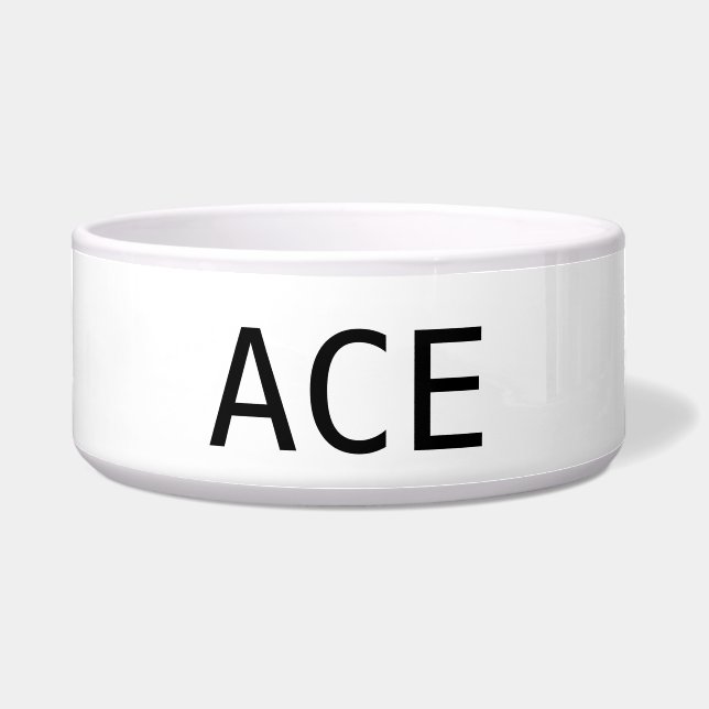 ACE ペット 犬 猫 餌やり 水やり ボウル (正面)