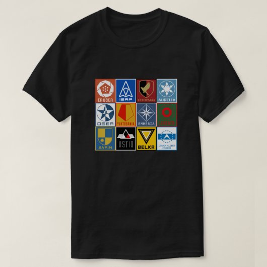 Ace Combat Strangereal Roundels Essential Tシャツ (デザイン正面)