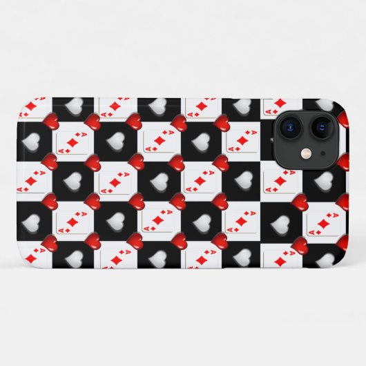 Ace Diamonds Iphoneケース Case-Mate iPhoneケース (裏面(横))