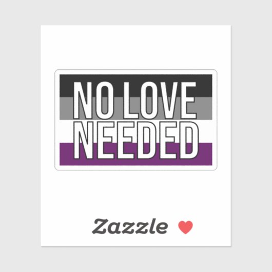 Ace No Love Neededフラグ シール (シート)