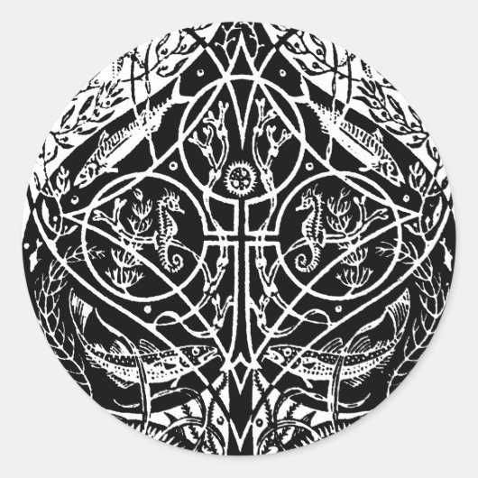 ACE OFスペード ラウンドシール (正面)