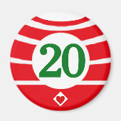 ACE OFハート マグネット (正面)