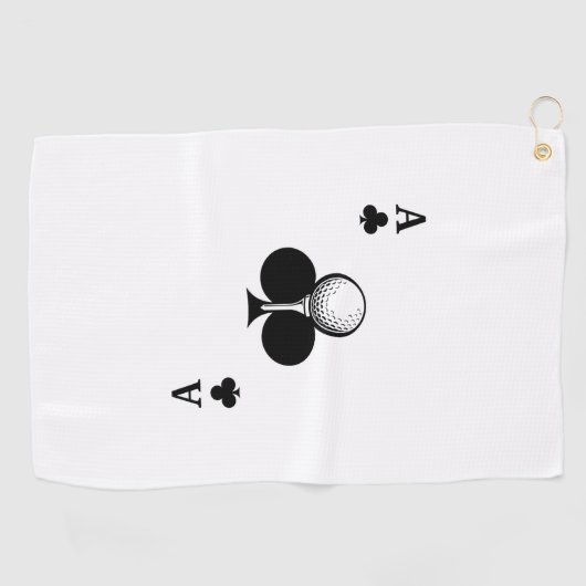 Ace of Clubs ゴルフタオル (横)