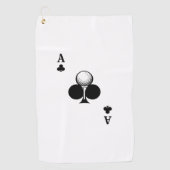 Ace of Clubs ゴルフタオル (正面)
