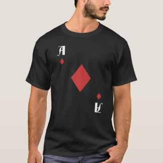Ace Of Diamondsカジノカードハロウィングループコスト Tシャツ