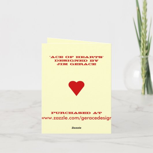 Ace of Hearts シーズンカード (裏面)