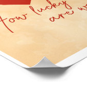 Ace of Hearts Poster – “How Lucky Are We?” ポスター (角)