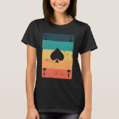 Ace of Poker or Skat Card Game Game Tシャツ (正面)