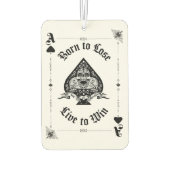 Ace of Spades Air Freshener カーエアーフレッシュナー (裏面)