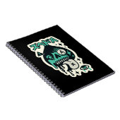 Ace of Spades — Drip-Skull Katakana ノートブック (右側)