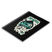 Ace of Spades — Drip-Skull Katakana ノートブック (左側)