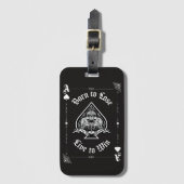 Ace of Spades Luggage Tag ラゲッジタグ (正面縦)