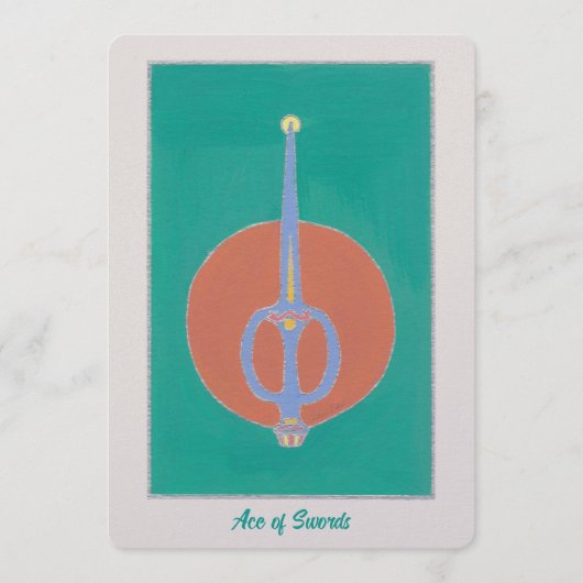 Ace of Swords (正面)