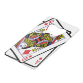 Ace & Queen of Diamonds 2002年生まれ21歳誕生日 クレジットカード栓抜き (裏面アングル)