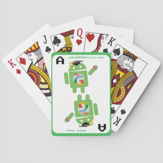 ACEd Techカード トランプ (裏面)