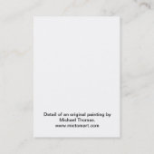 ACEOゴシック様式骨組女性 名刺 (裏面)