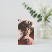 ACEOヴィンテージの魅力的な吸血鬼の女性名刺 名刺 (スタンド正面)